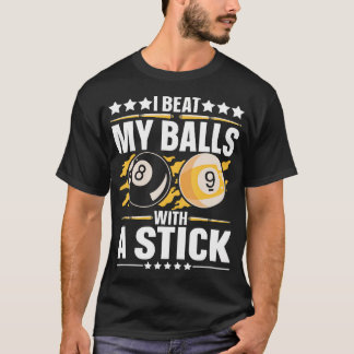 Camiseta Equipo de billar 8 Pool Billiard Player - B