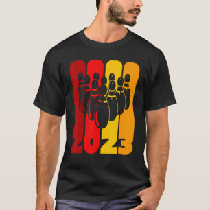 Camiseta Equipo de bolos de bolos y bola de boliche 2023 Má
