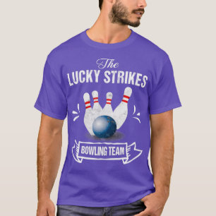 Camiseta Equipo de bolos de Lucky Strikes T