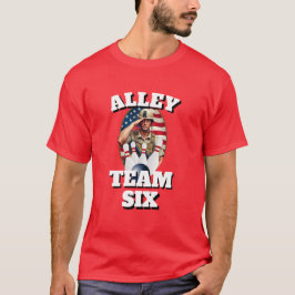 Camiseta Equipo de bolos deportes novedad CALLE EQUIPO SEIS