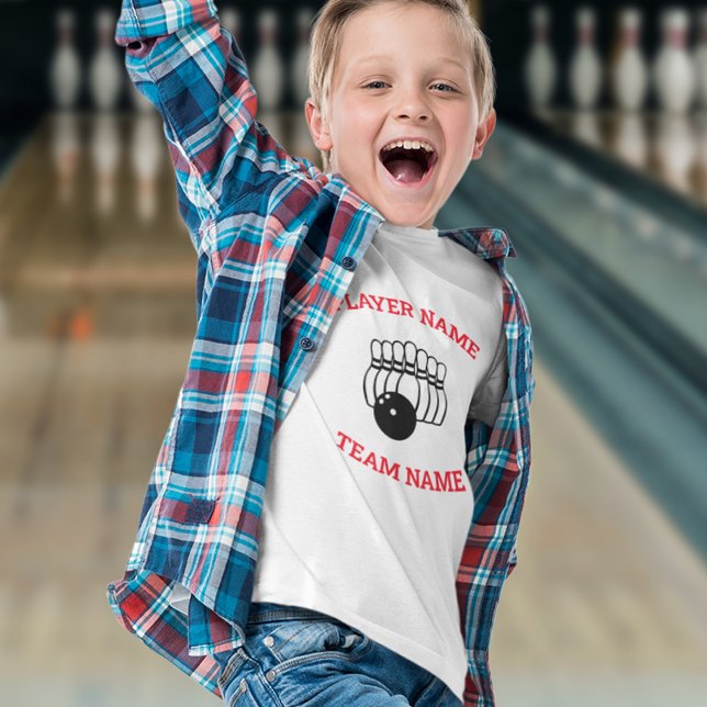 Camiseta Equipo de bolos personalizable (Subido por el creador)