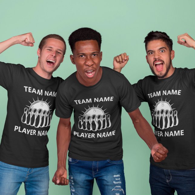 Camiseta Equipo de bolos personalizado (Subido por el creador)