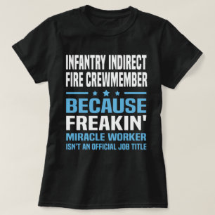Camiseta Equipo de bomberos indirectos de infantería