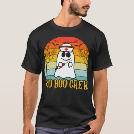 Camiseta Equipo de Boo Boo Enfermera Halloween