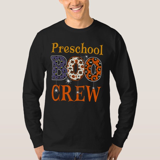 Camiseta Equipo de Boo Preescolar de Preescolar de preescol (Anverso)