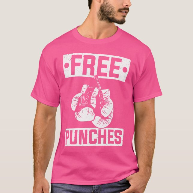 Camiseta Equipo De Boxeo Para Guantes De Boxer (Anverso)