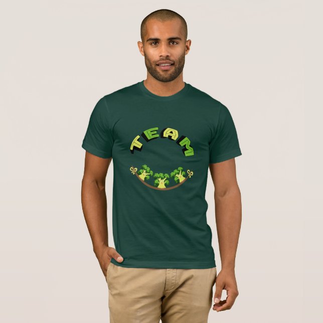 Camiseta Equipo de Broccoli (Anverso completo)