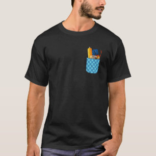 Camiseta Equipo de buceo con escafandra autónoma bajo el oc
