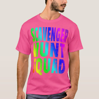 Camiseta Equipo de búsqueda del tesoro divertido con equipo