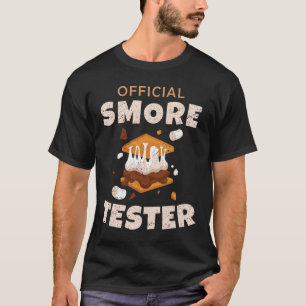 Camiseta Equipo de Campamento Probador Oficial de Smore Mal