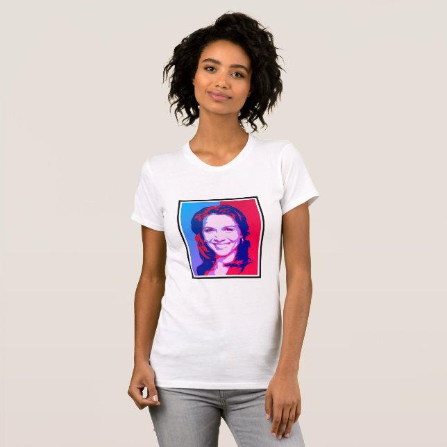 Camiseta Equipo de campaña de Tulsi Gabbard (Anverso completo)