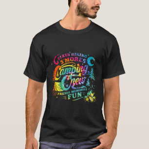 Camiseta Equipo de camping Familia coincidente Tie Dye Amig