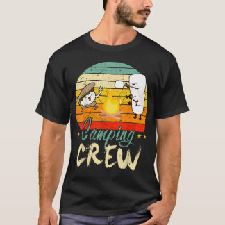 Camiseta Equipo de Camping Infantil Niño Mujer Familia Dive