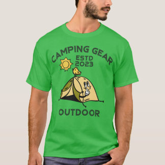 Camiseta Equipo de Camping Outr EST 2023 vintage
