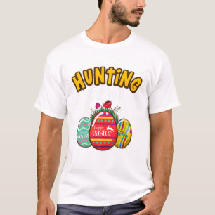 Camiseta Equipo de caza de pascua Eggs de Pascua Feliz Día