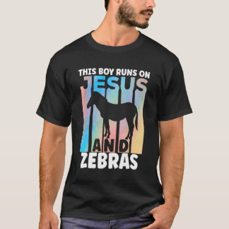 Camiseta Equipo de cebra para amantes de cebra para niños