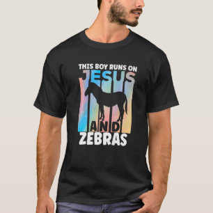Camiseta Equipo de cebra para amantes de cebra para niños p