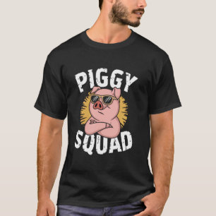 Camiseta Equipo de cerditos Granjero de cerdos divertidos G