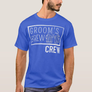 Camiseta Equipo de cerveza del novio Squad Mejor hombre Fie