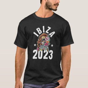 Camiseta Equipo de chicas de fiesta de vacaciones en Ibiza