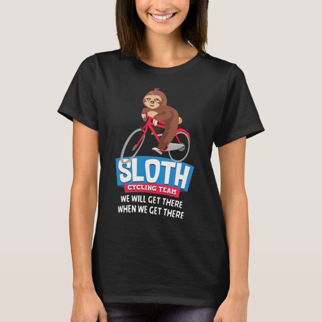 Camiseta Equipo De Ciclismo De Montaña Llegaremos Allí En B (Anverso)