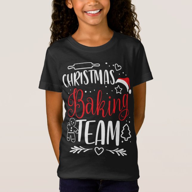 Camiseta Equipo de ciclismo de navidades - Equipo de cocina (Anverso)