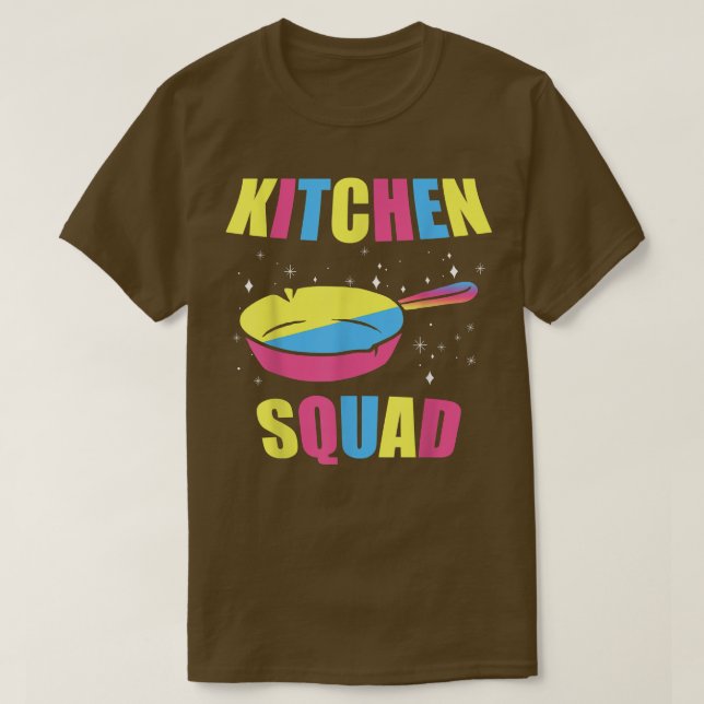 Camiseta Equipo de cocina (Diseño del anverso)