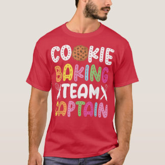 Camiseta Equipo de cocina de hornear equipo Capitán Equipo