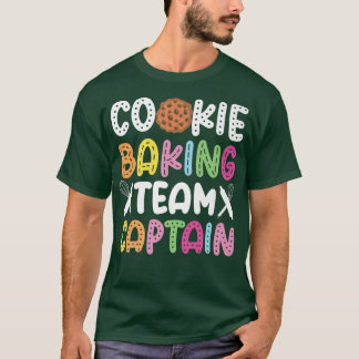 Camiseta Equipo de cocina de hornear equipo Capitán Equipo 