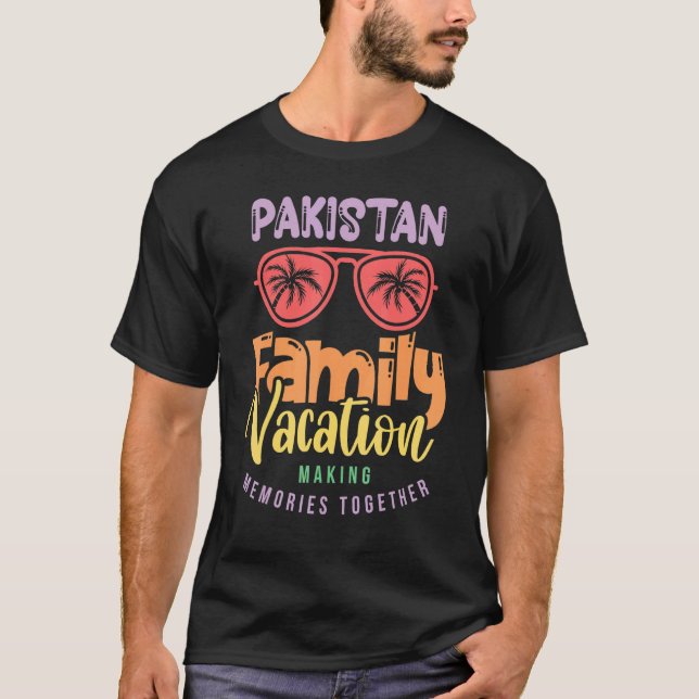 Camiseta Equipo de coincidencia de vacaciones familiares en (Anverso)