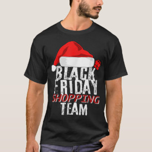 Camiseta Equipo de compras de Black Friday