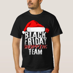 Camiseta Equipo de compras de Black Friday