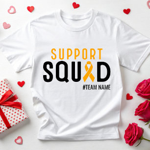 Camiseta Equipo de Concienciación de MS Apoyo Cáncer de Leu