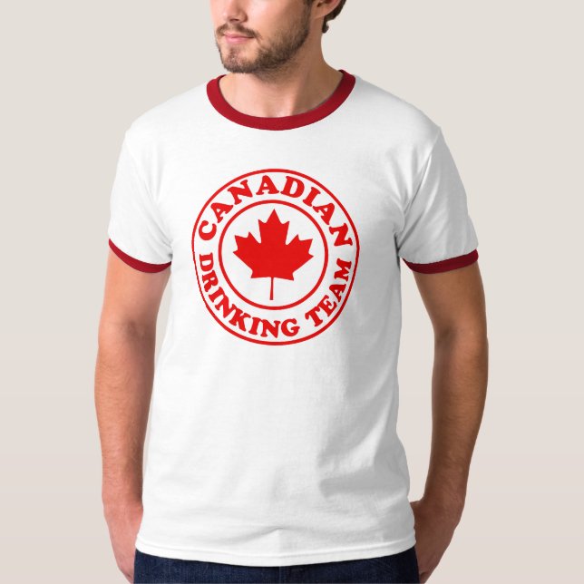 Camiseta Equipo de consumición canadiense (Anverso)