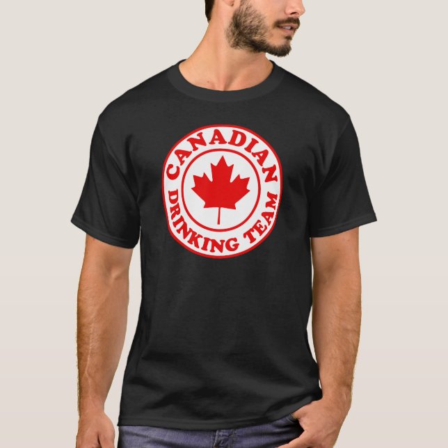 Camiseta Equipo de consumición canadiense (Anverso)