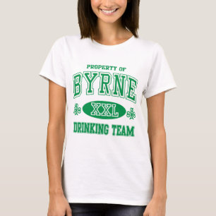 Camiseta Equipo de consumición del irlandés de Byrne