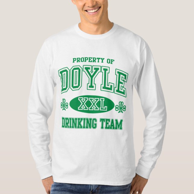 Camiseta Equipo de consumición del irlandés de Doyle (Anverso)