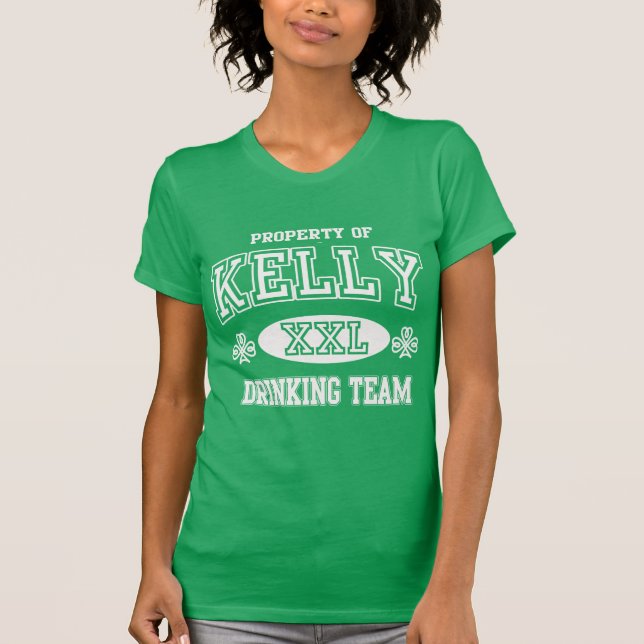 Camiseta Equipo de consumición del irlandés de Kelly (Anverso)