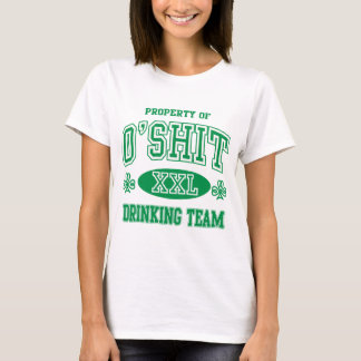 Camiseta Equipo de consumición del irlandés de O'Shit