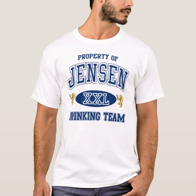 Camiseta Equipo de consumición del noruego de Jensen (Anverso)