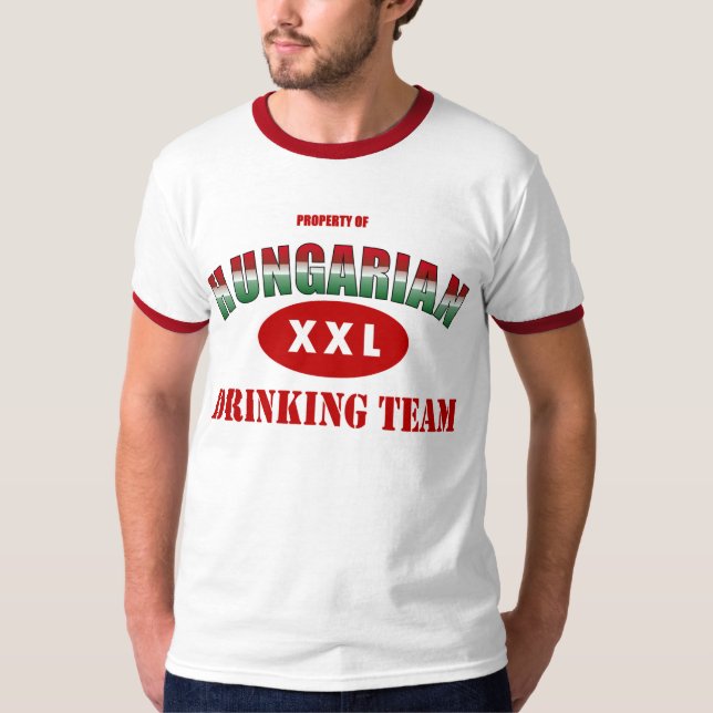 Camiseta Equipo de consumición húngaro (Anverso)