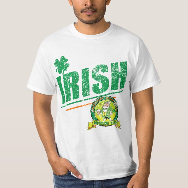 Camiseta Equipo de consumición irlandés (Anverso)