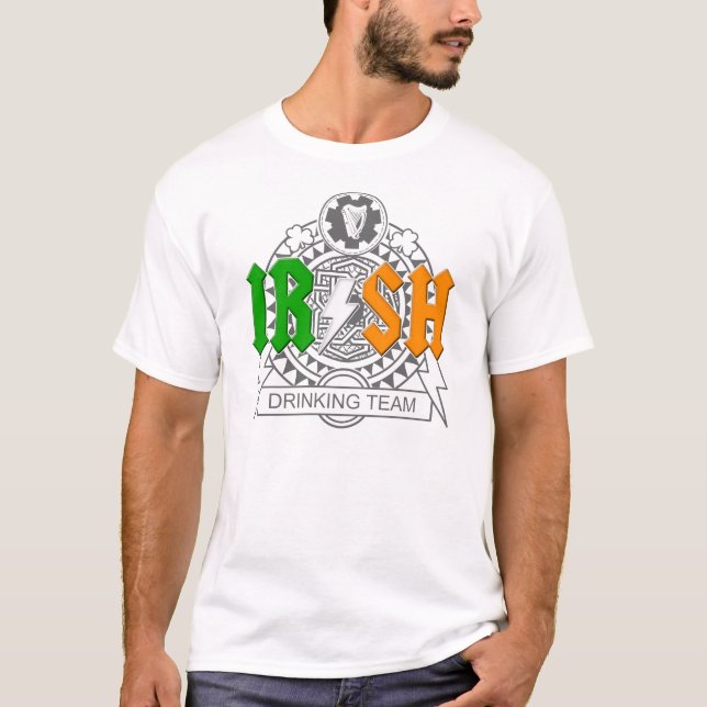 Camiseta Equipo de consumición irlandés (Anverso)