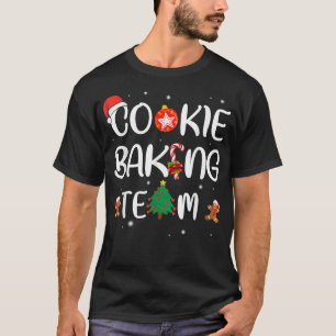 Camiseta Equipo de Cookie Baking Tester Gingerbread Navidad