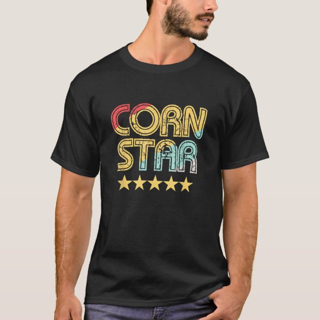 Camiseta Equipo de Cornhole de Corn Star (Anverso)