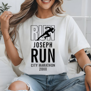 Camiseta Equipo de Corredores de Soporte de Maratón Persona
