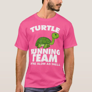 Camiseta Equipo De Correr Tortuga Somos Lentos Mientras Cor