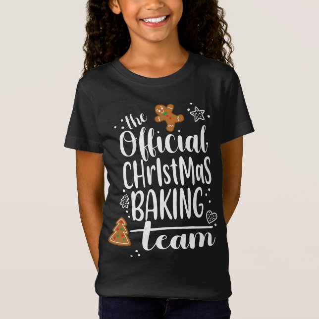 Camiseta Equipo de creadores de cocina de navidades Cute Gi (Anverso)