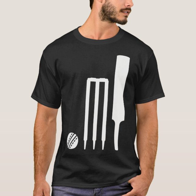 Camiseta Equipo de cricket  (Anverso)