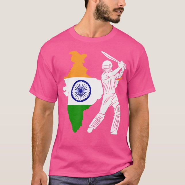 Camiseta Equipo de cricket para jugadores de cricket de la  (Anverso)